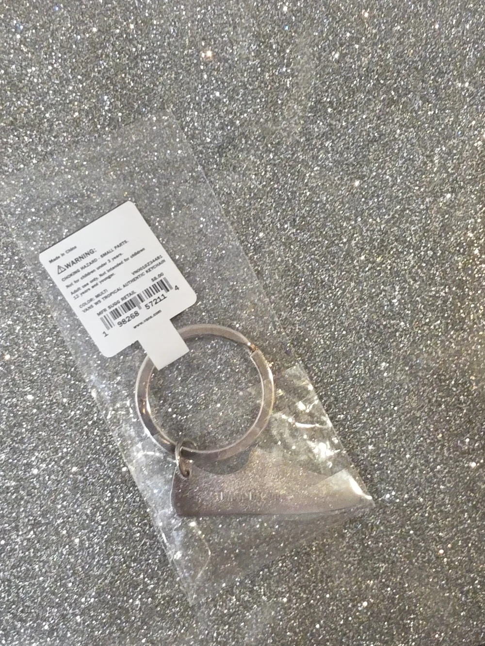 Vans Waffle Shop Tropical Authentic Keychain
